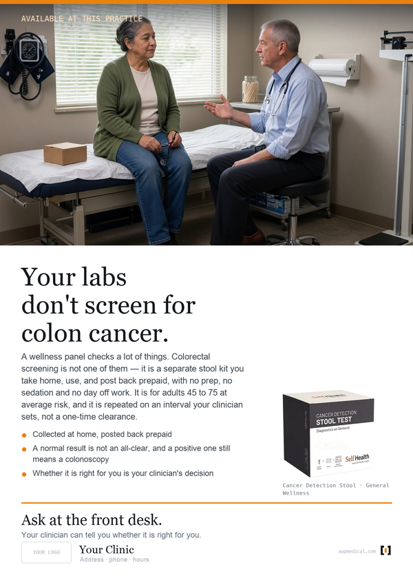 Primary care clinic poster